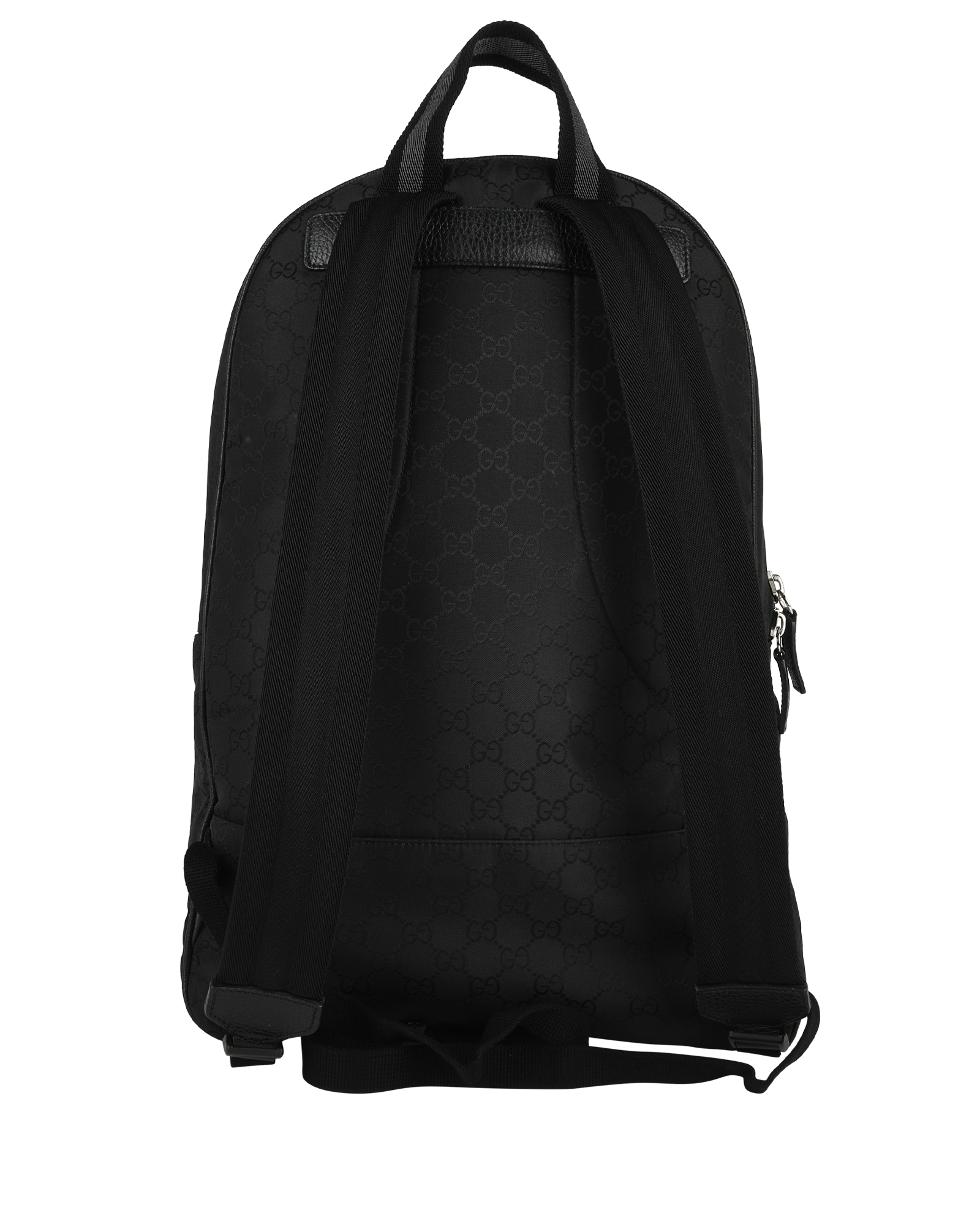 GG Backpack, &pound;620, Handbags, Black, Nylon, Back view